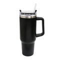 Copo Térmico Titan 1200ml Preto Fosco com Canudo para Sublimação