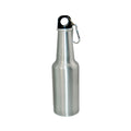 Garrafa de Alumínio Long Neck Prata 500ml para Sublimação e Personalização