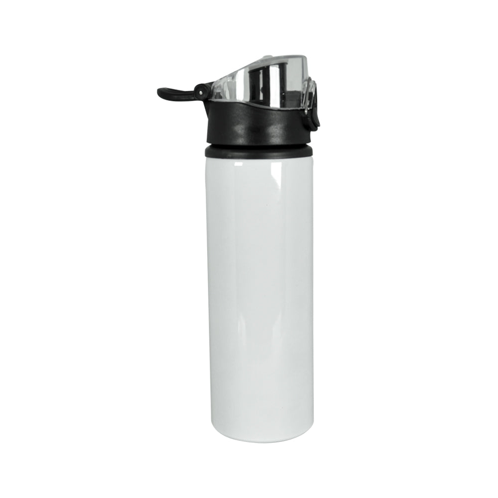 Garrafa de Alumínio 750ml Branca com Bico Big Mouth para Sublimação