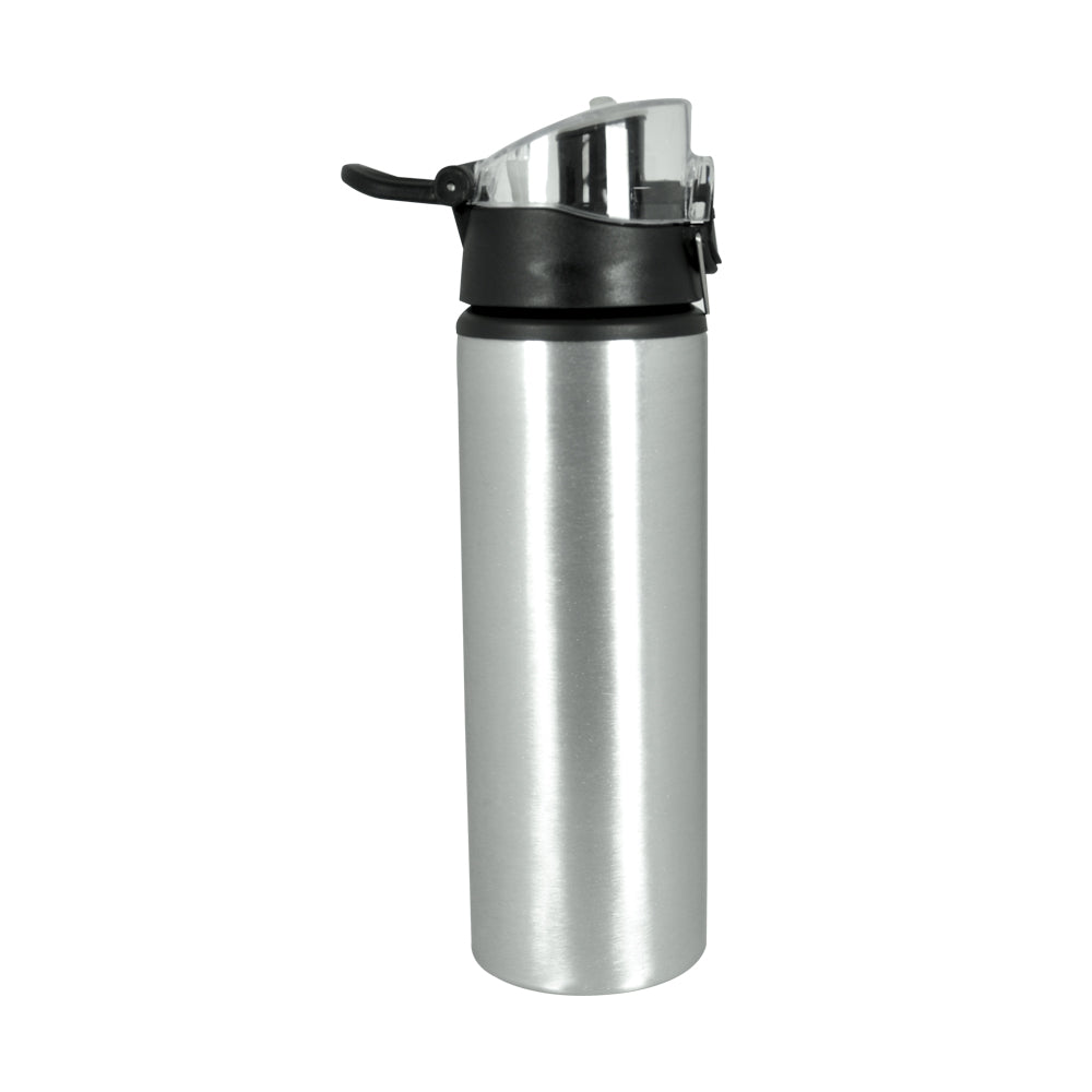 Garrafa de Alumínio 750ml com Bico Prata para Sublimação e Personalização