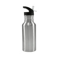 Garrafa de Alumínio Prata 600ml Squeeze para Sublimação