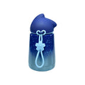 Garrafa Térmica de Inox 300ml Azul Espacial com Estampa Gatinho para Sublimação