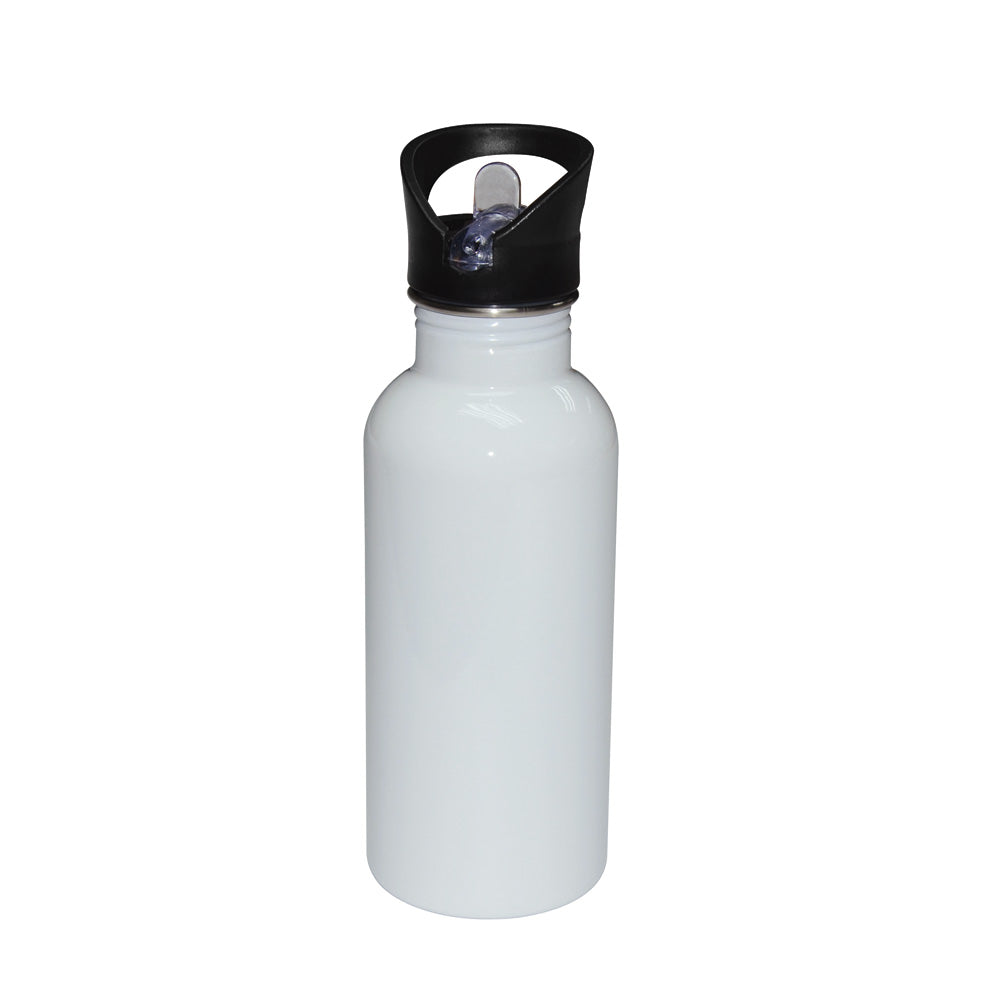 Garrafa de Inox Branca 600ml Big Mouth para Sublimação