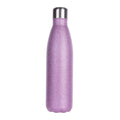 Garrafa Térmica de Inox 500ml Glitter Roxa Vibrante para Sublimação