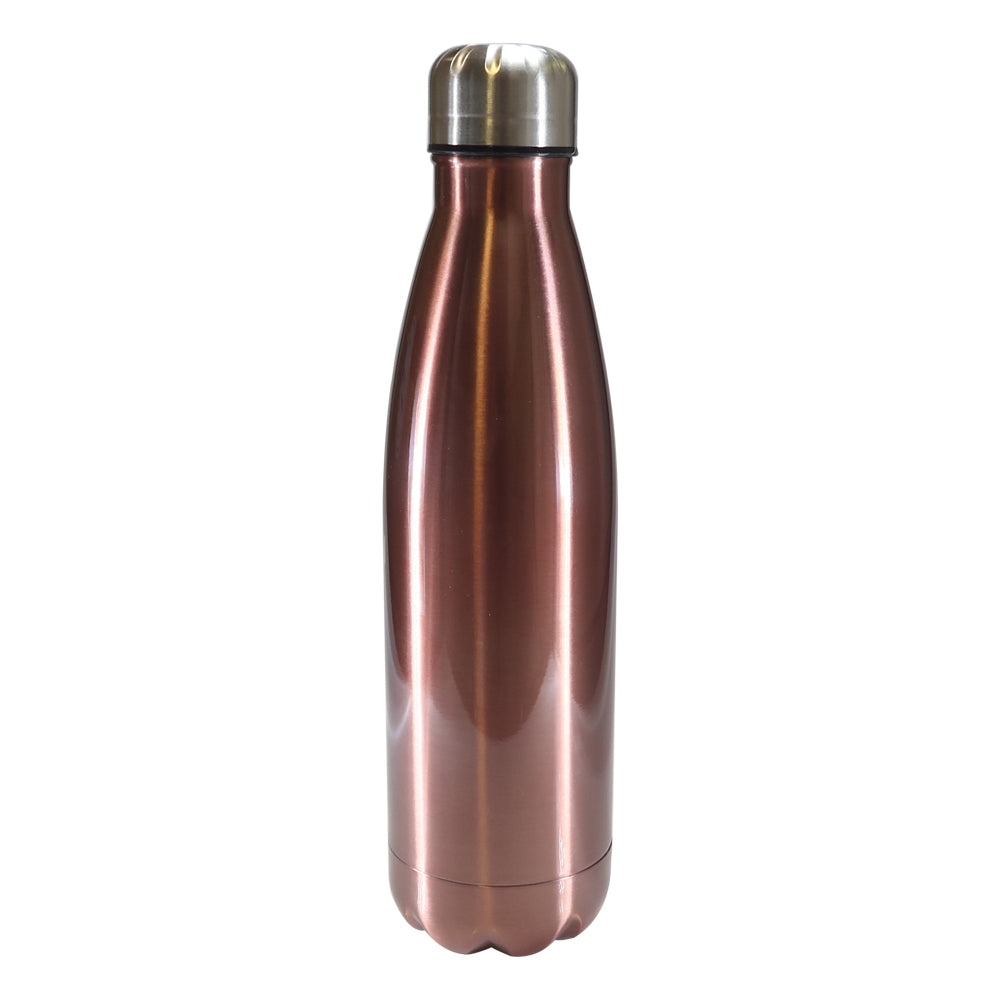 Garrafa Térmica Inox 500ml Rose para Sublimação e Personalização com Cola