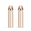 Garrafa Térmica Inox Dourada 320ml Crazy Dog para Sublimação