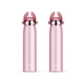 Garrafa Térmica de Inox Rosa 320ml Crazy Dog para Sublimação