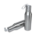 Garrafa Térmica Inox 450ml Prata para Sublimação e Uso Esportivo