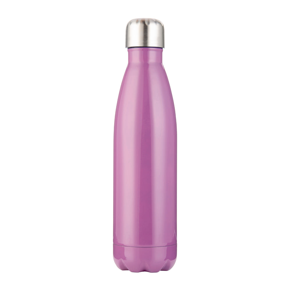 Garrafa Térmica Inox 500ml Roxa com Área para Sublimação e Cola