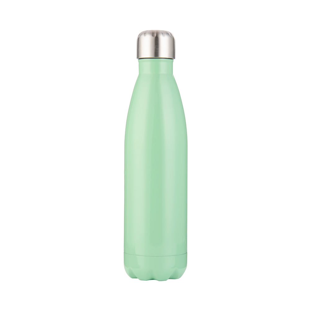 Garrafa Térmica Inox 500ml Verde para Sublimação com Acabamento Cola