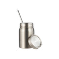 Jarra de Inox 500ml Prata com Tampa e Canudo para Sublimação