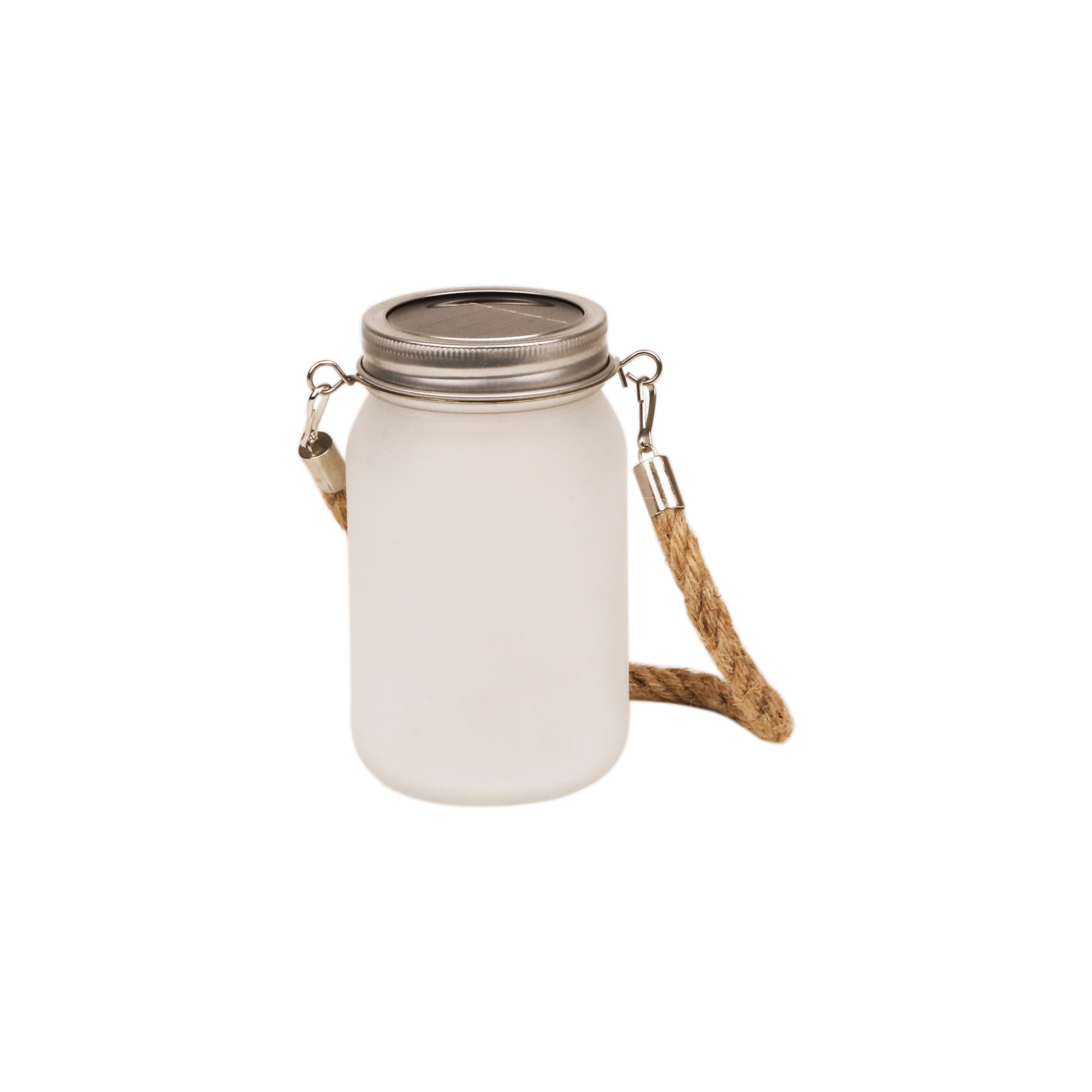 Jarra de Vidro Cristal 450ml com Corda Decorativa para Sublimação