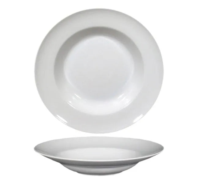 Prato de Cerâmica Orbis 19 cm Branco para Sublimação — Caixa Fechada com 40 Unidades