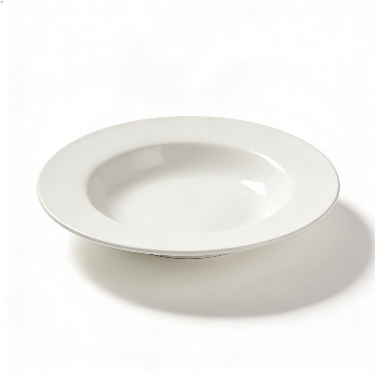 Prato de Cerâmica Orbis 23 cm Branco para Sublimação — Caixa Fechada com 20 Unidades