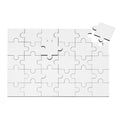 Quebra-Cabeça MDF Retangular 30 Peças 17,3x25cm para Sublimação LiVE