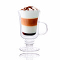 Taça de Capuccino Cristal Double Wall 250ml Transparente para Sublimação