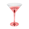 Taça de Cristal Purpurina Rose 230ml para Sublimação e Drinks