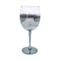 Taça de Vinho em Cristal 315ml com Purpurina Prata para Sublimação