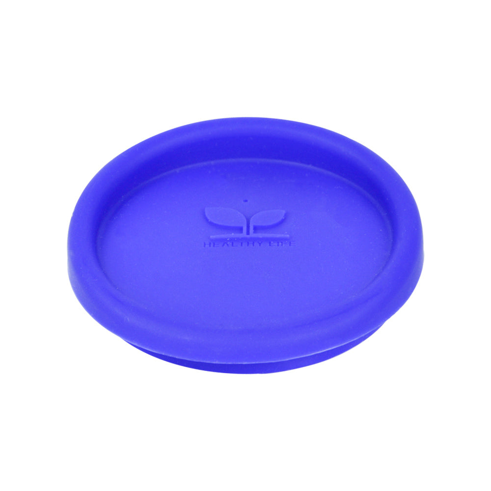 Tampa de Silicone Azul Royal para Canecas 9cm - Vedação Segura e Reutilizável