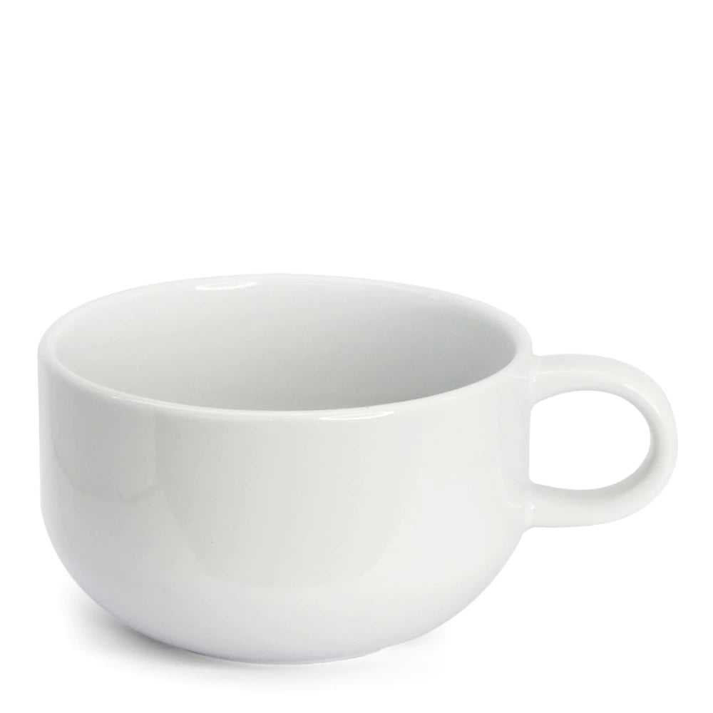 Bowl de Cerâmica Branco com Alça para Sublimação - Personalizável e Resistente