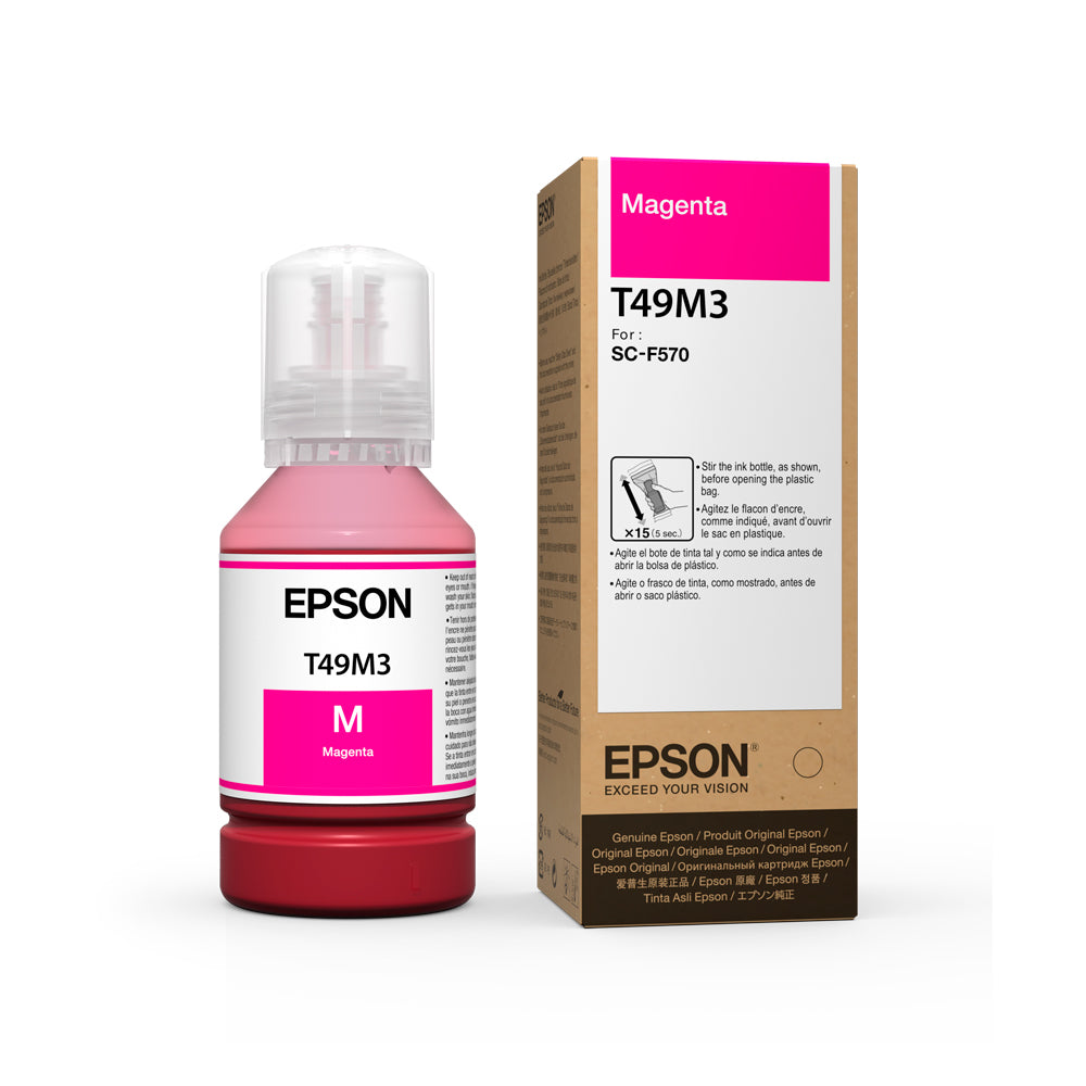 Tinta Magenta Epson DS T49M320 140ml Alta Capacidade para Sublimação