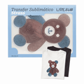 Transfer Strass Urso Grande 20x26cm para Sublimação e Personalização