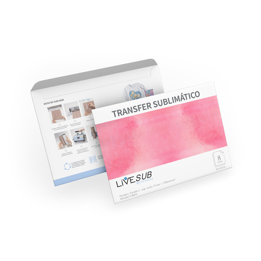 Transfer Sublimático Areia 30,5x30,5cm para Sublimação e Personalização