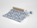 Transfer Sublimático Hydro Azul Tropical Rolo 38x1220cm para Sublimação