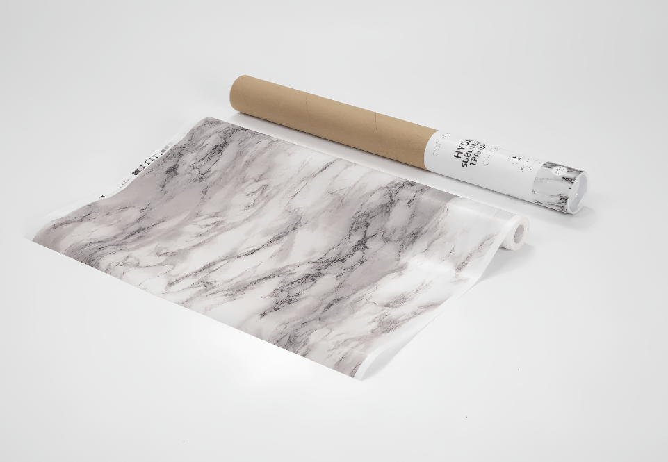 Transfer Sublimático Hydro Mármore Rolo 38x1220cm para Sublimação