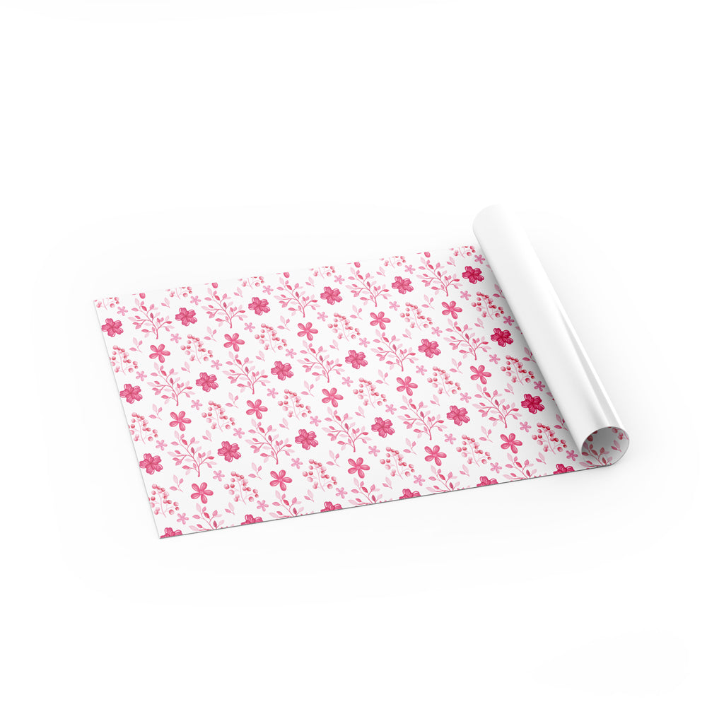 Transfer Sublimático Hydro Pétalas Rosa Rolo 38x1220cm para Sublimação