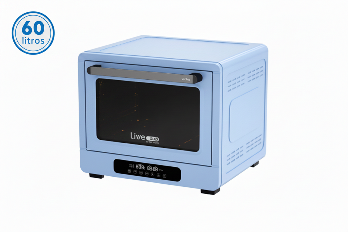 Forno 60L Sublimático Elite Pro 3D C/ Bomba a Vacuo
